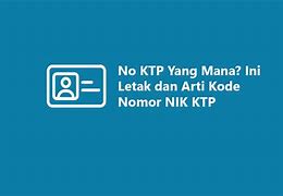 No Id Ktp Yang Mana Di Kai Access